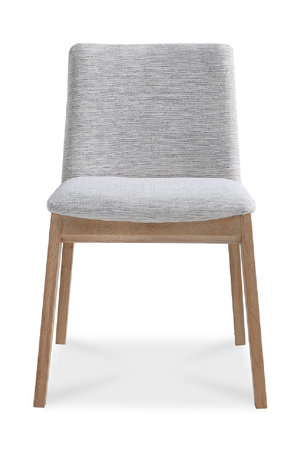 Modern European furniture - Oak Framed Padded Dining Chairs (2) - www.oroa.com