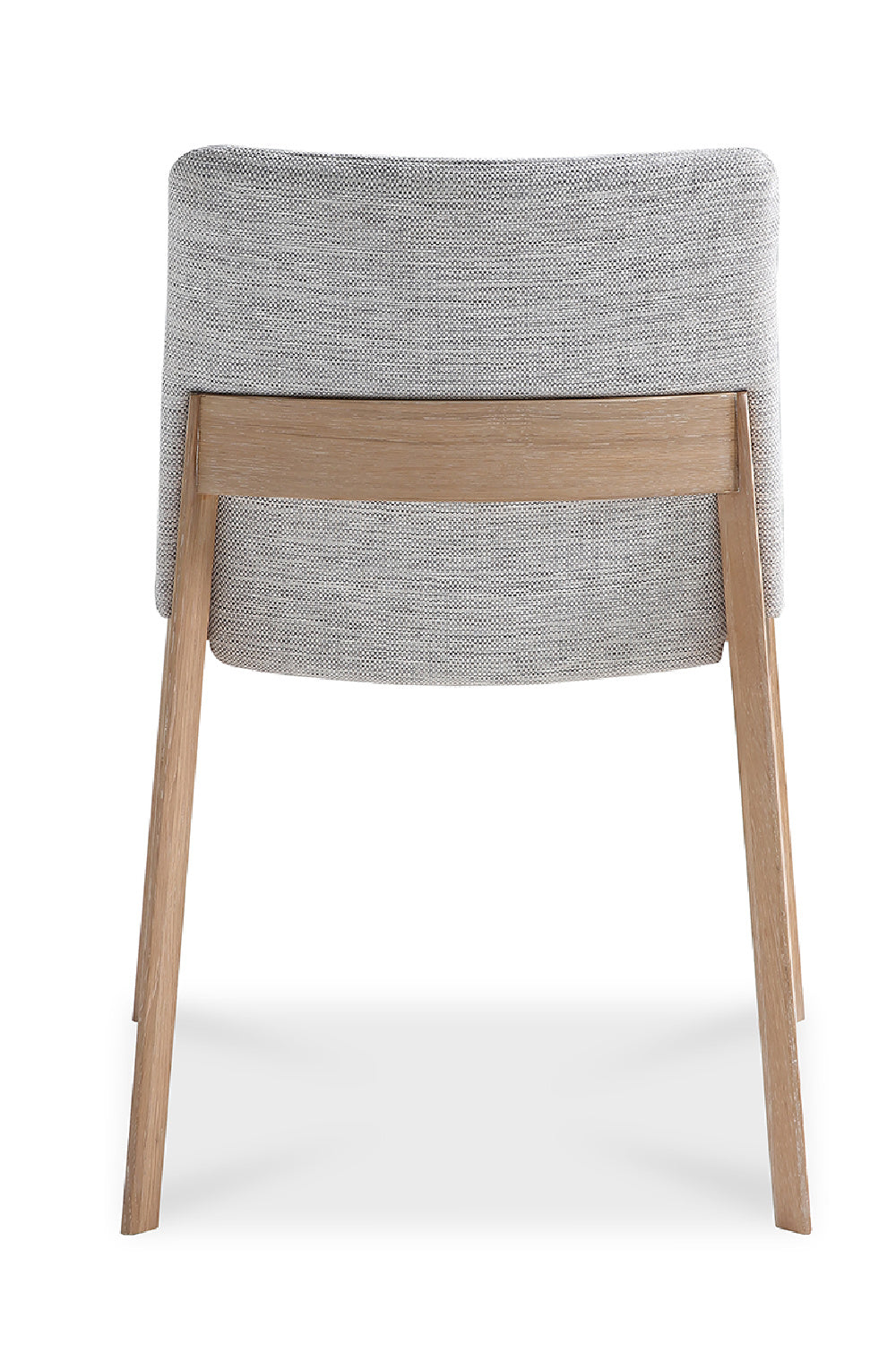 Modern European furniture - Oak Framed Padded Dining Chairs (2) - www.oroa.com