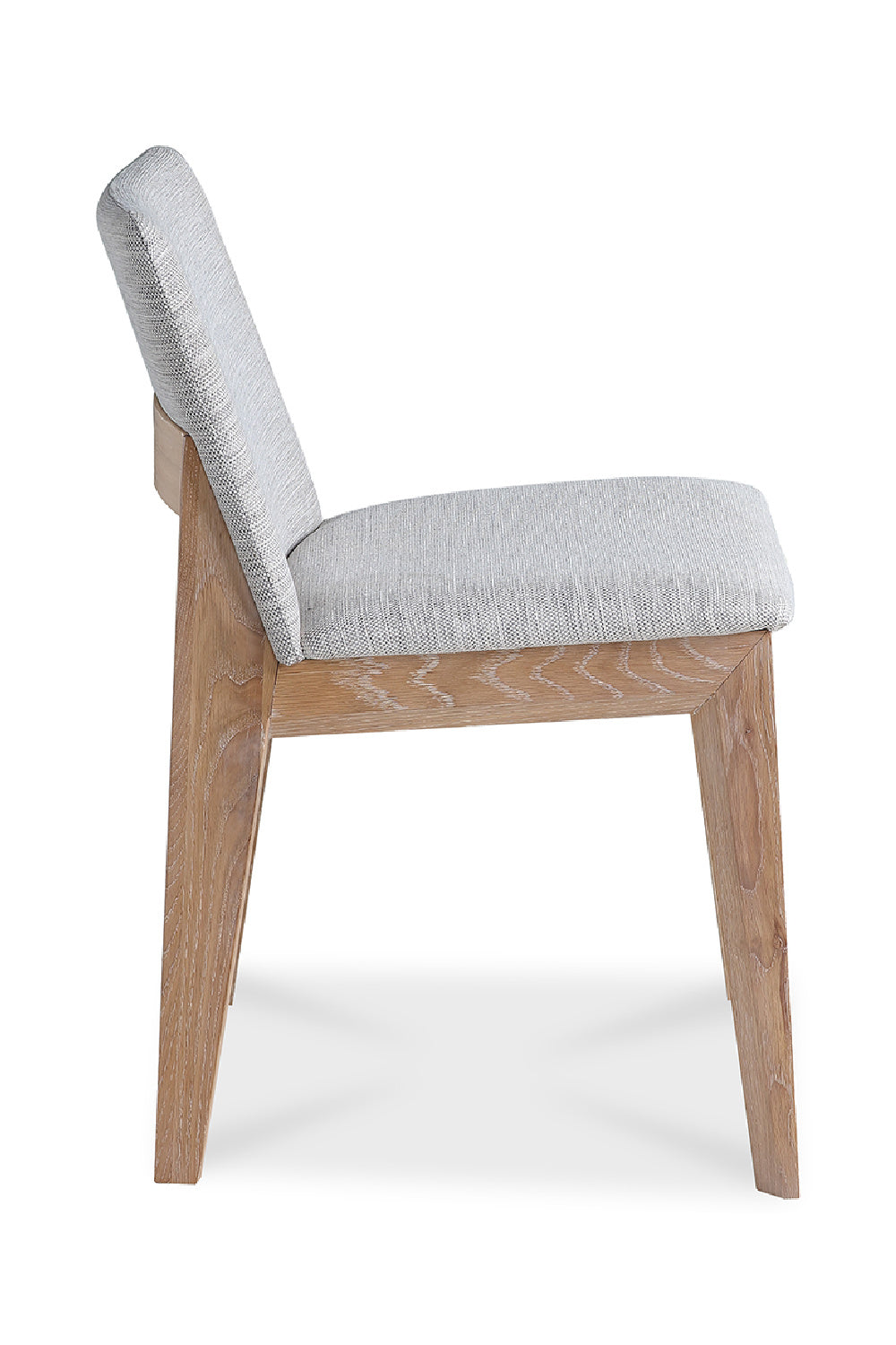 Modern European furniture - Oak Framed Padded Dining Chairs (2) - www.oroa.com