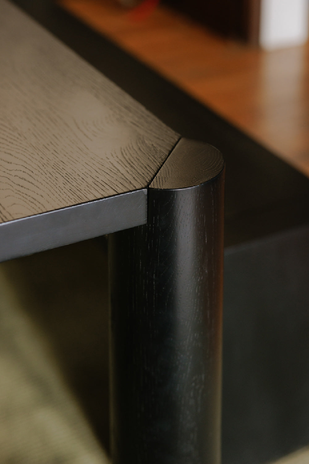 Modern European furniture - Black Oak Dining Table - www.oroa.com | Oroa.com