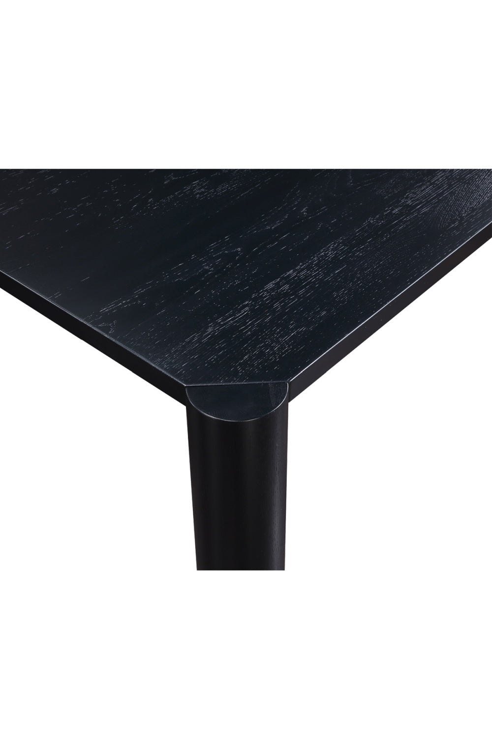 Modern European furniture - Black Oak Dining Table - www.oroa.com | Oroa.com