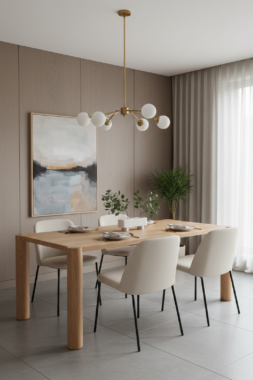 Modern European furniture - Natural Oak Dining Table - www.oroa.com | Oroa.com