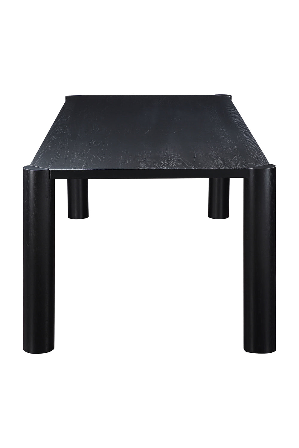 Modern European furniture - Black Oak Dining Table - www.oroa.com | Oroa.com
