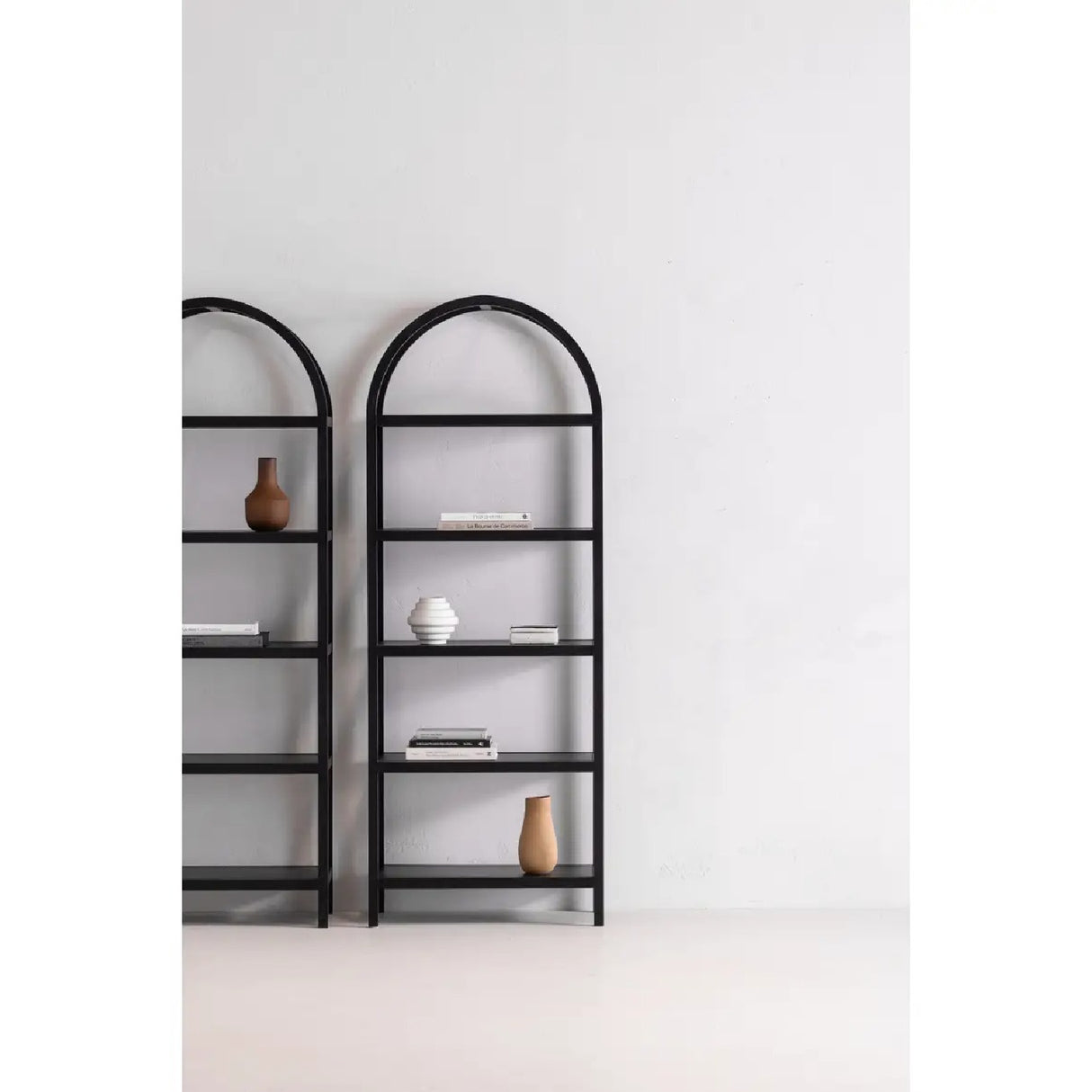 Modern European furniture - Solid Oak Arched Bookcase - www.oroa.com | Oroa.com