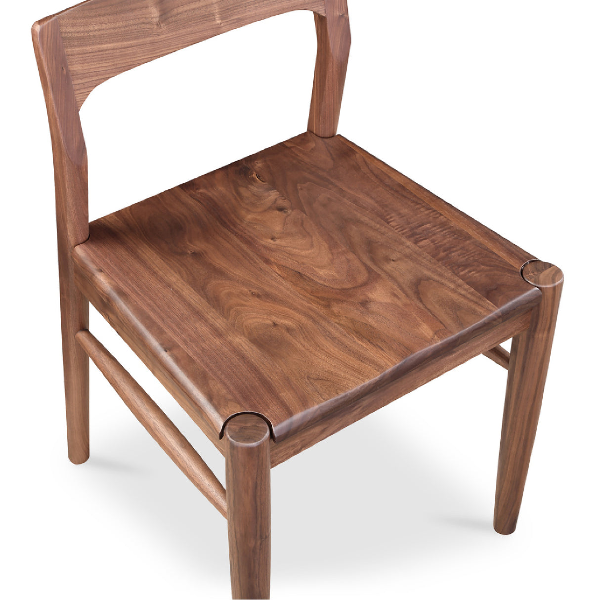 Modern European furniture - Solid Wood Open-Back Dining Chair - www.oroa.com