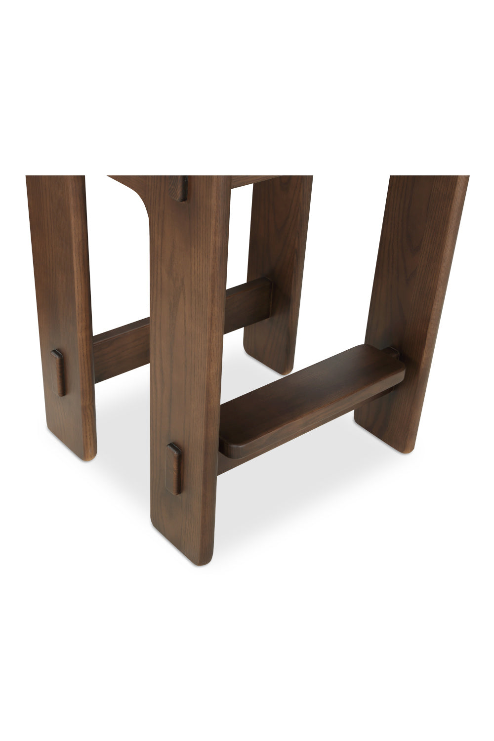 Modern European furniture - Wooden Padded Seat Counter Stool - www.oroa.com