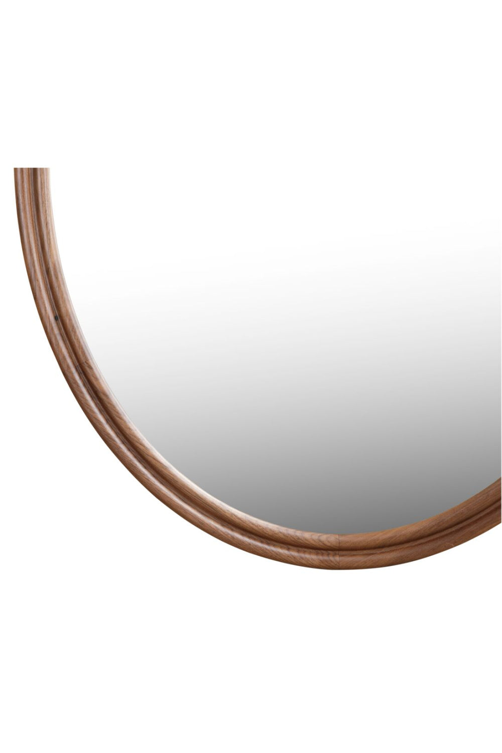 Modern European furniture - Oak Oval Wall Mirror - www.oroa.com | Oroa.com
