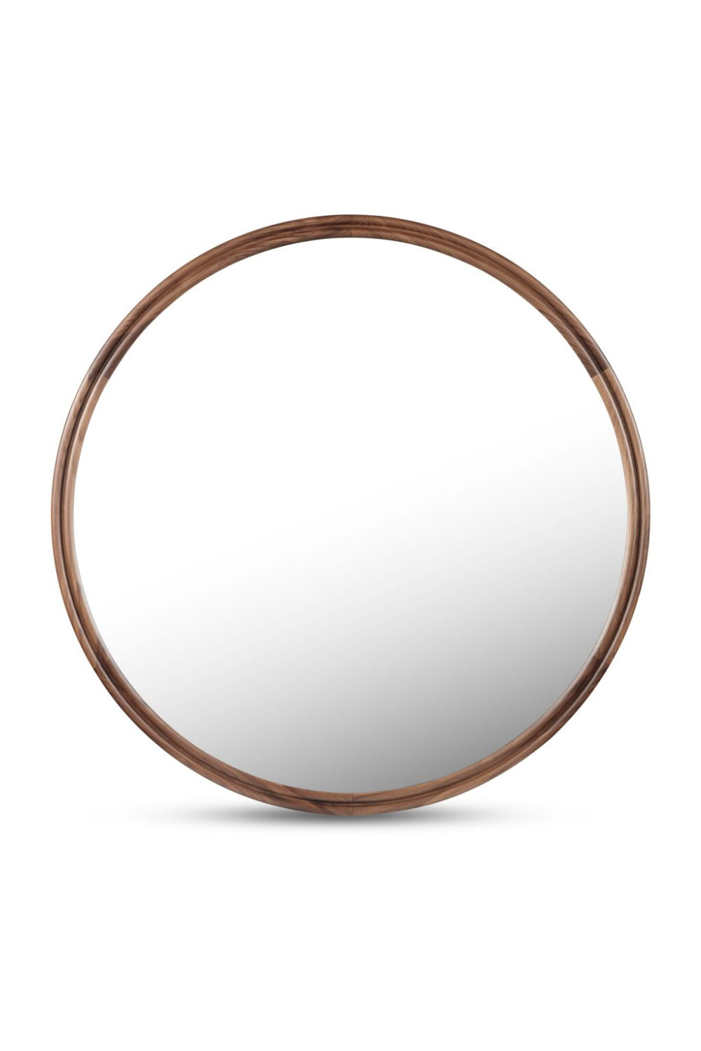 Modern European furniture - Oak Round Wall Mirror - www.oroa.com | Oroa.com
