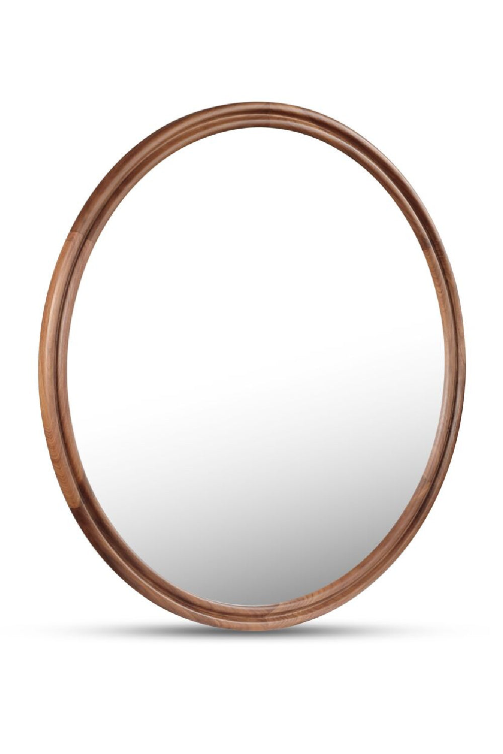 Modern European furniture - Oak Round Wall Mirror - www.oroa.com | Oroa.com