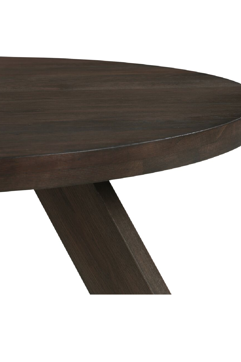 Modern European furniture - Solid Oak Round Coffee Table - www.oroa.com | Oroa.com