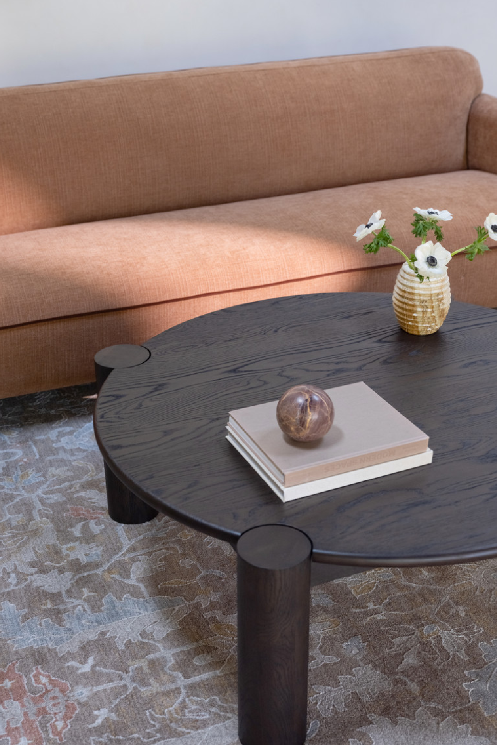 Modern European furniture - 3-Legged Solid Oak Coffee Table - www.oroa.com | Oroa.com