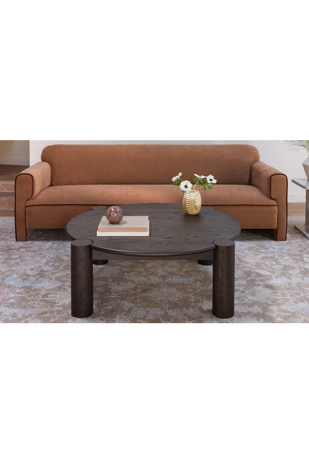 Modern European furniture - 3-Legged Solid Oak Coffee Table - www.oroa.com | Oroa.com