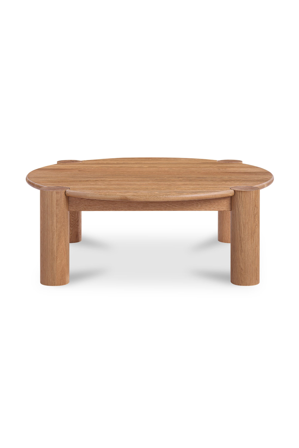 Modern European furniture - 3-Legged Solid Oak Coffee Table - www.oroa.com | Oroa.com