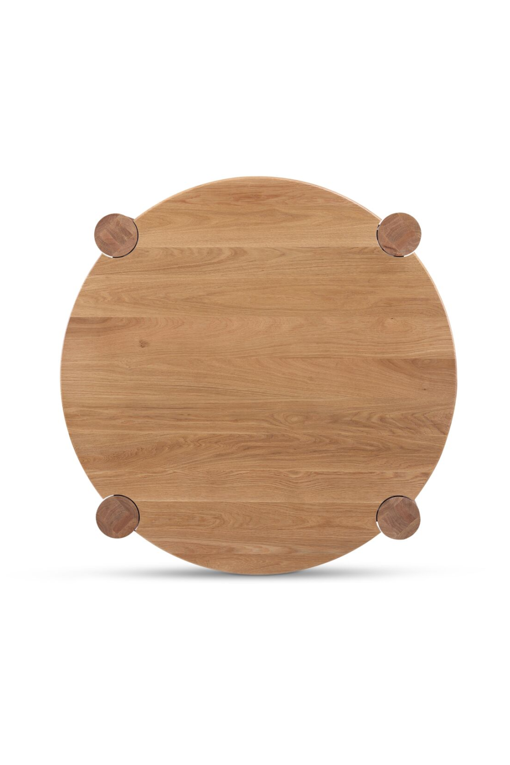 3-Legged Solid Oak Coffee Table | Novi Living Jack