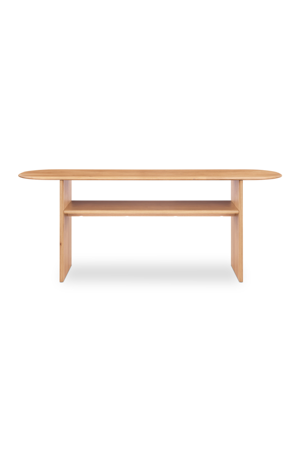 Solid Natural Oak Console Table | Novi Living Ruby | Oroa.com