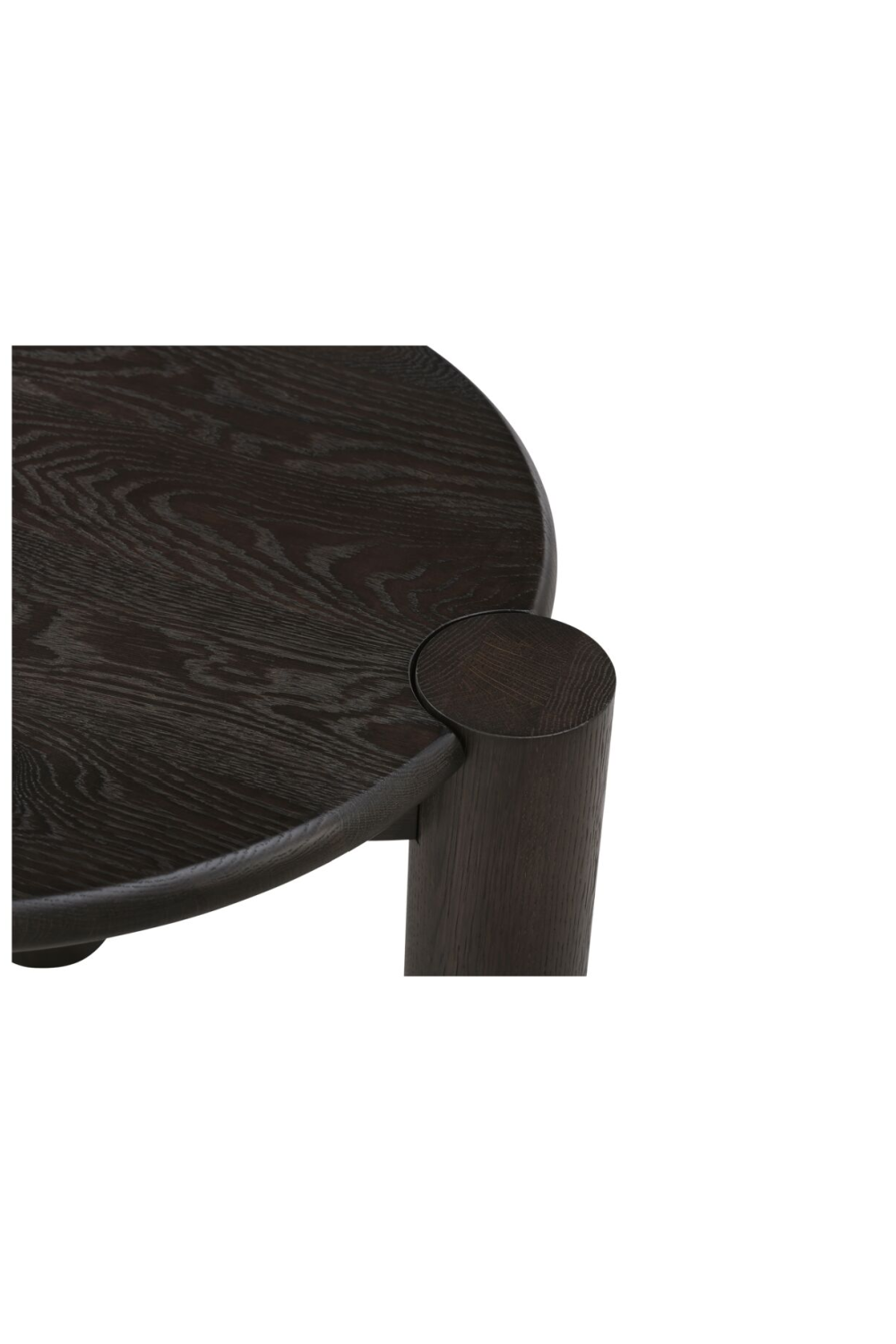 Modern European furniture - 3-Legged Solid Oak Side Table - www.oroa.com | Oroa.com