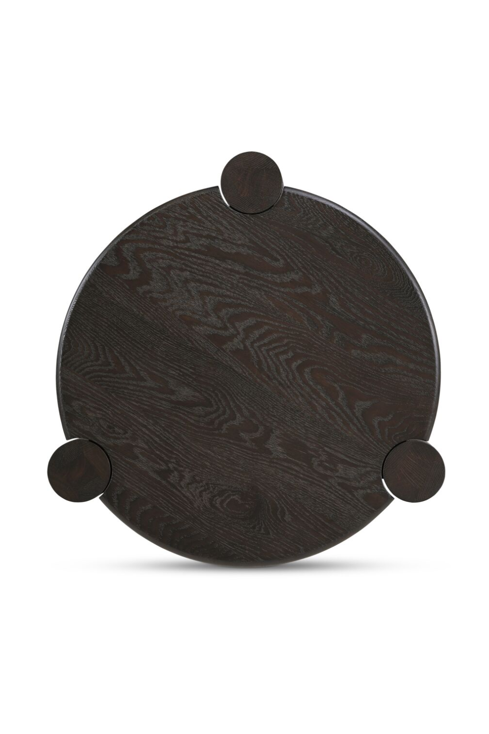 Modern European furniture - 3-Legged Solid Oak Side Table - www.oroa.com | Oroa.com