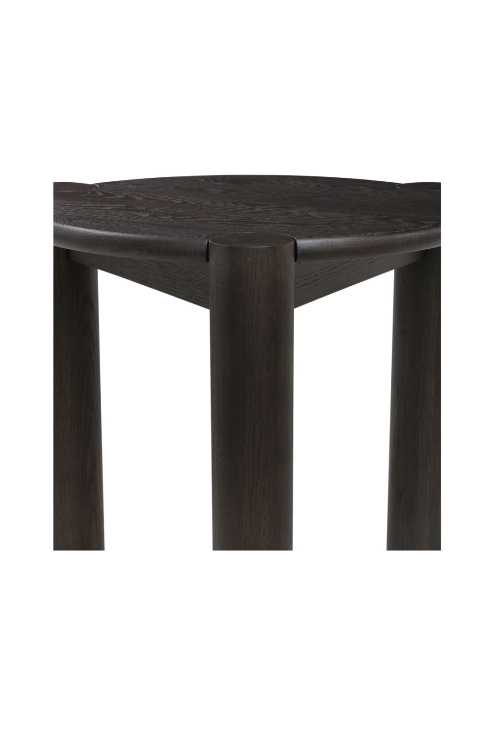 Modern European furniture - 3-Legged Solid Oak Side Table - www.oroa.com | Oroa.com