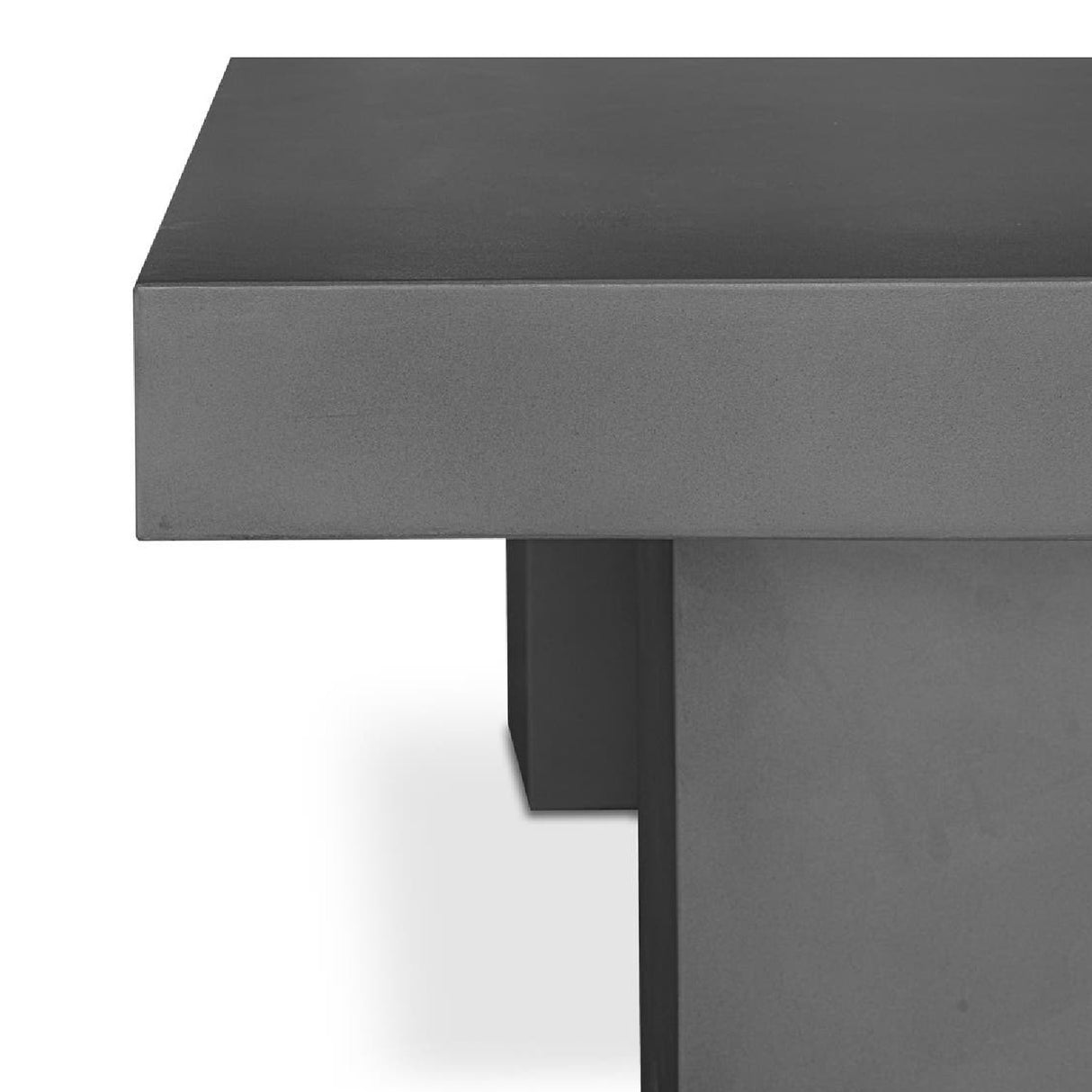Modern European furniture - Gray Concrete Outdoor Dining Table - www.oroa.com | Oroa.com
