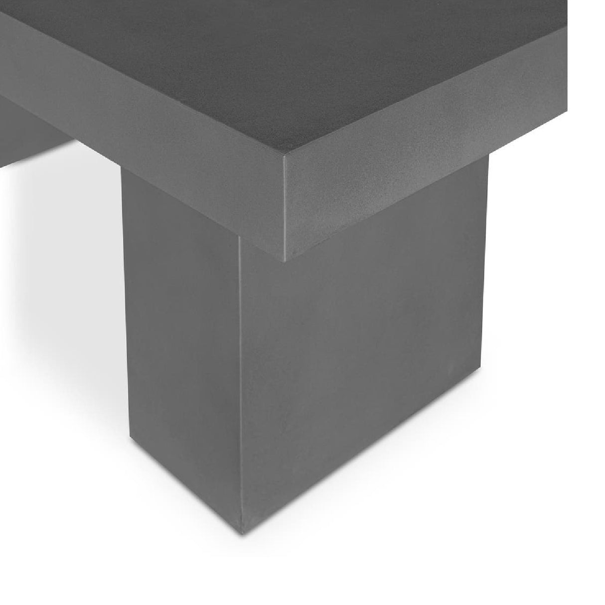 Modern European furniture - Gray Concrete Outdoor Dining Table - www.oroa.com | Oroa.com