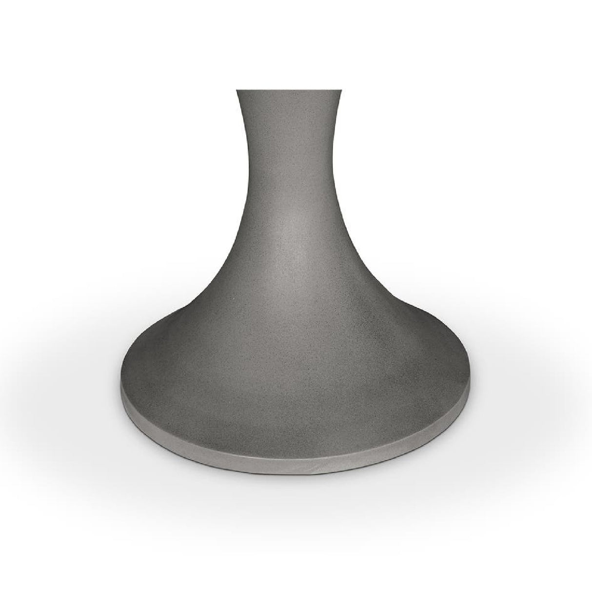 Modern European furniture - Gray Pedestal Outdoor Dining Table - www.oroa.com | Oroa.com