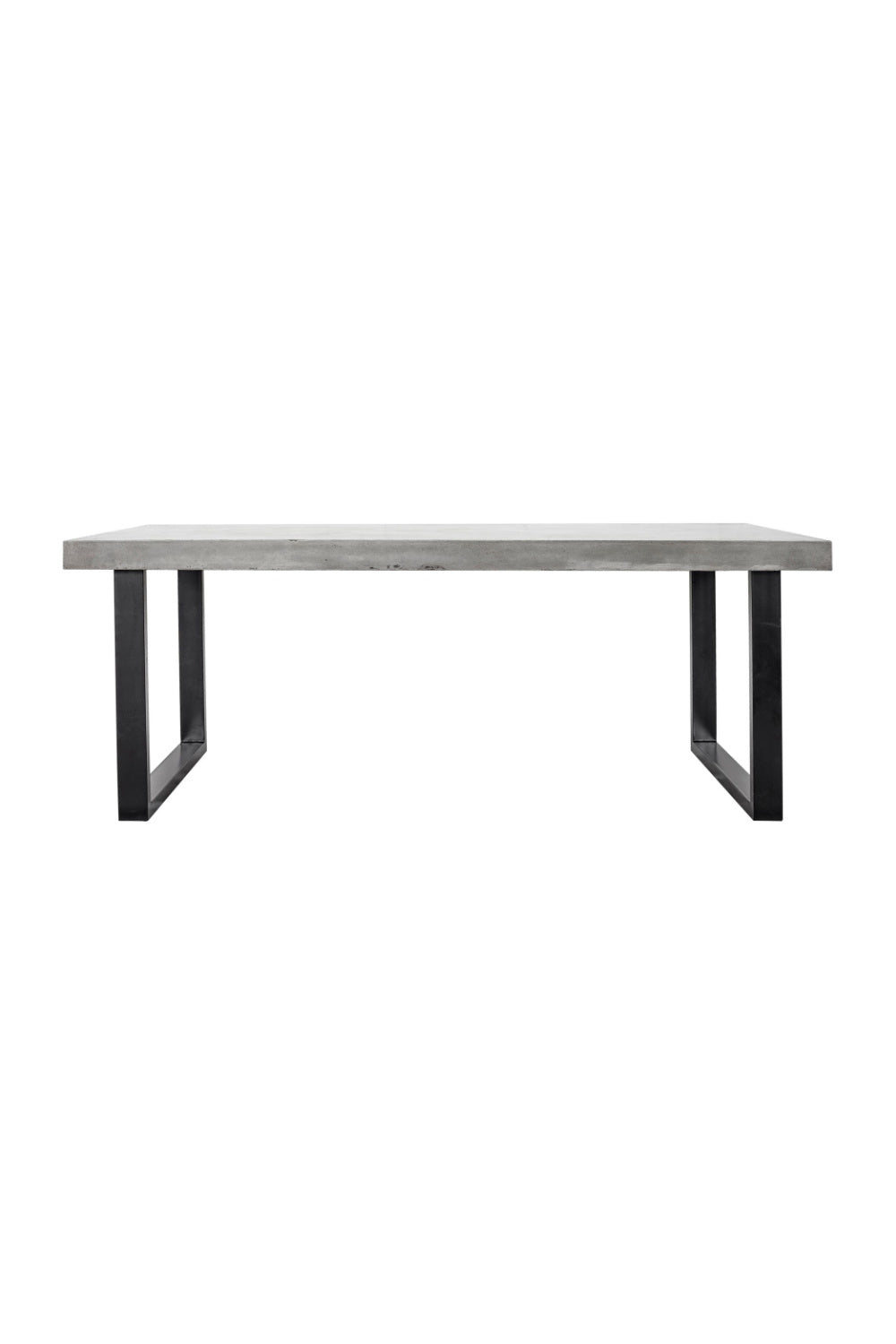 Gray Cement Indoor/Outdoor Dining Table L | Novi Living Jedrik | Oroa.com