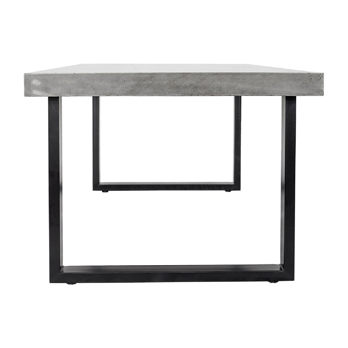 Modern European furniture - Gray Cement Indoor/Outdoor Dining Table L - www.oroa.com | Oroa.com