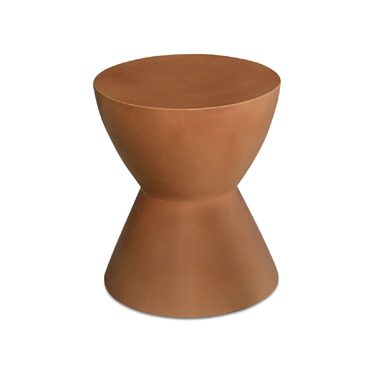 Contoured Indoor/Outdoor Stool | Novi Living Hourglass | Oroa.com
