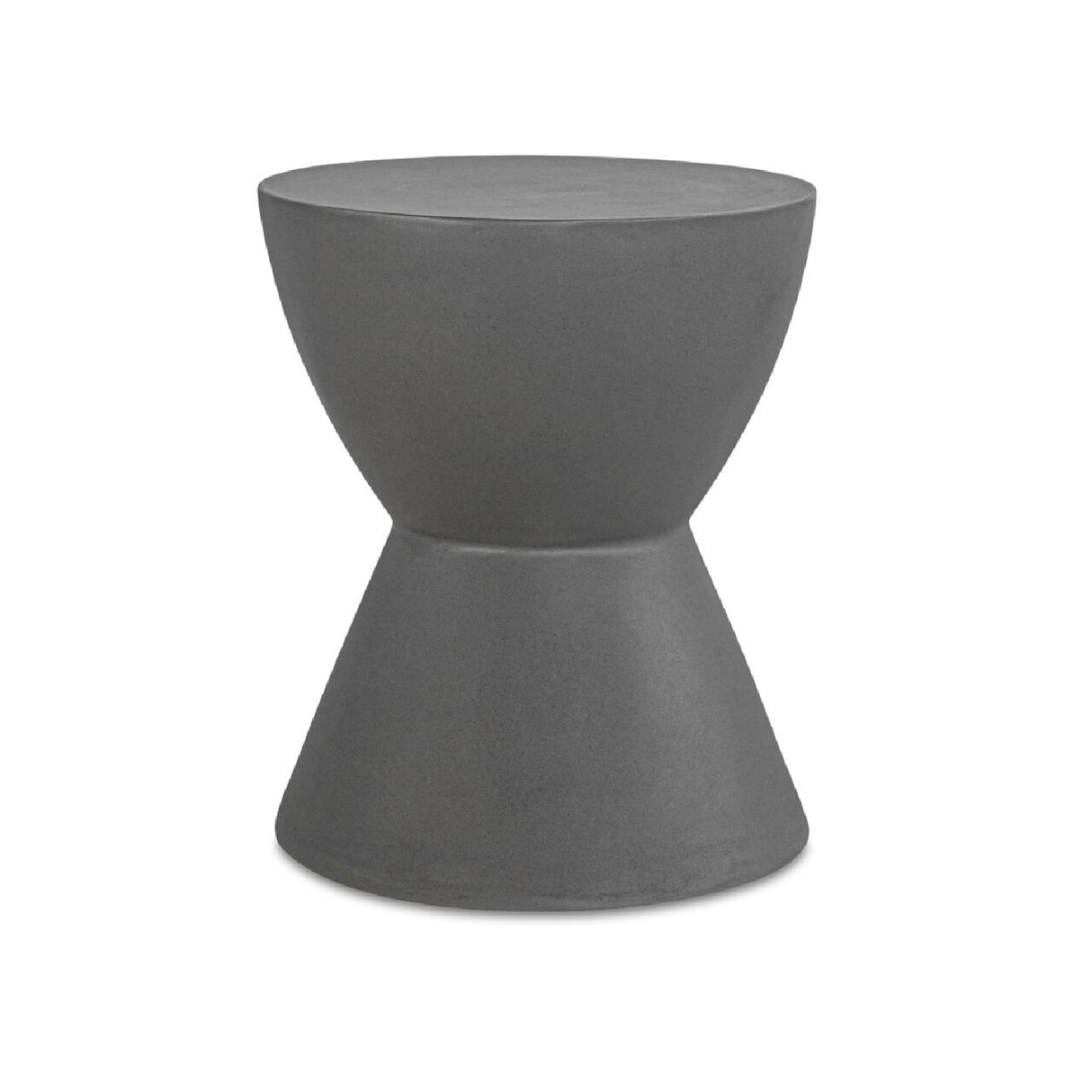 Contoured Indoor/Outdoor Stool | Novi Living Hourglass | Oroa.com