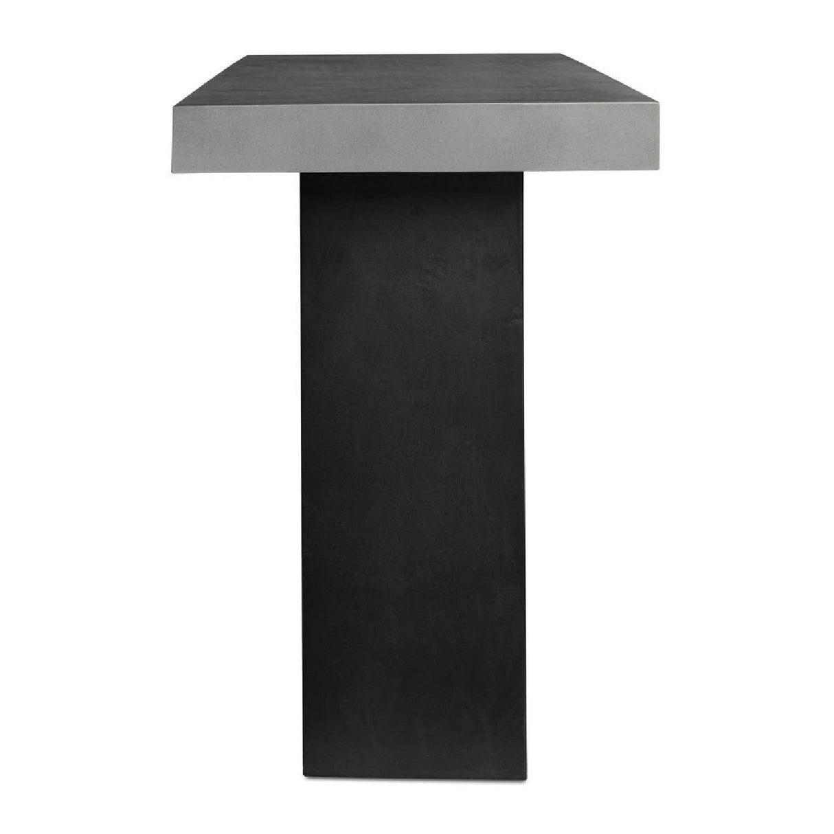 Modern European furniture - Gray Concrete Outdoor Bar Table - www.oroa.com | Oroa.com