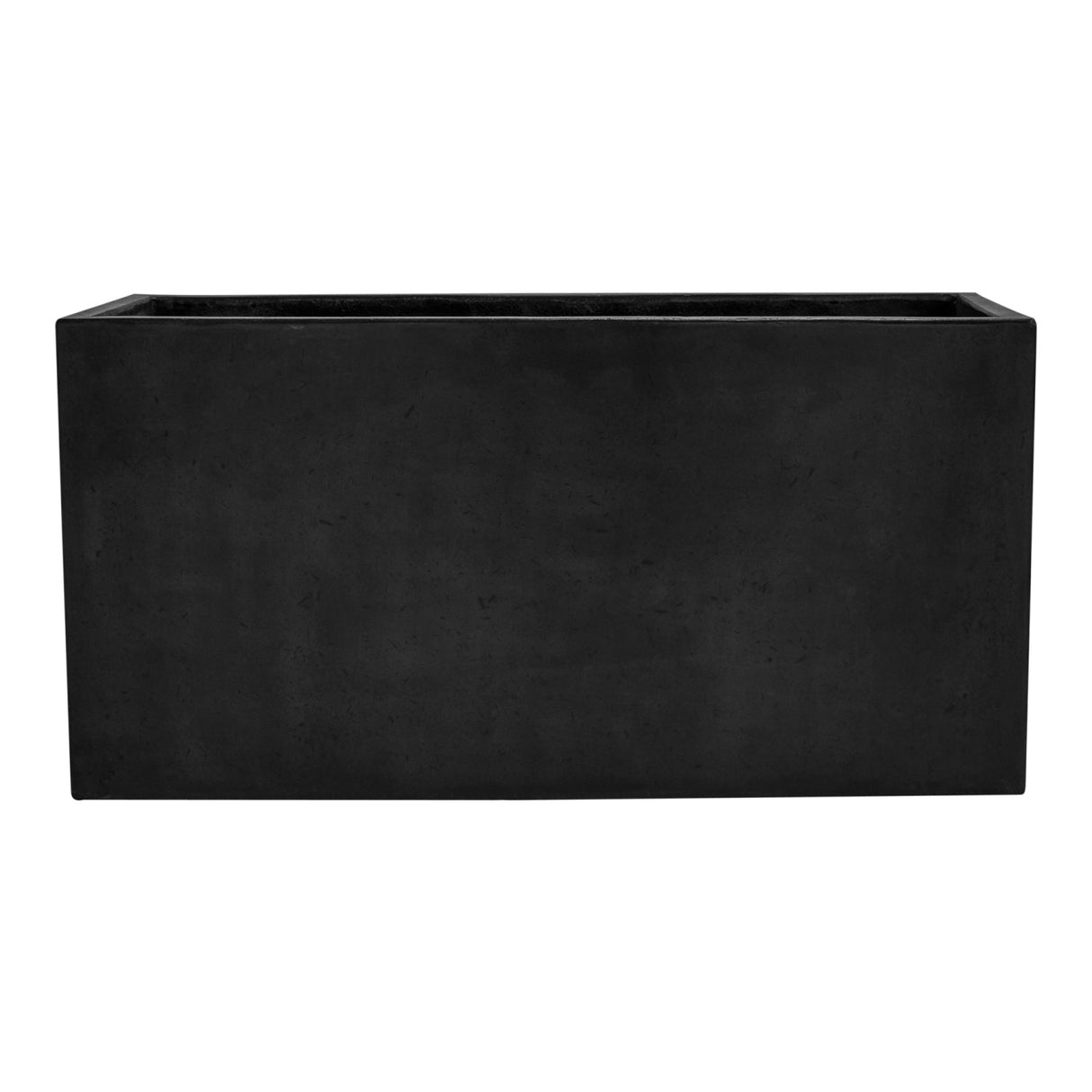 Modern European furniture - Black Concrete Indoor/Outdoor Planter - www.oroa.com