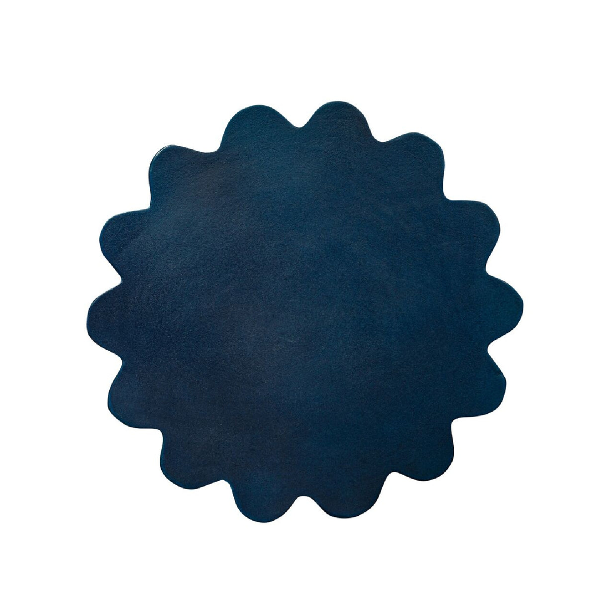 Modern European furniture - Scalloped Indoor/Outdoor Accent Table - www.oroa.com | Oroa.com