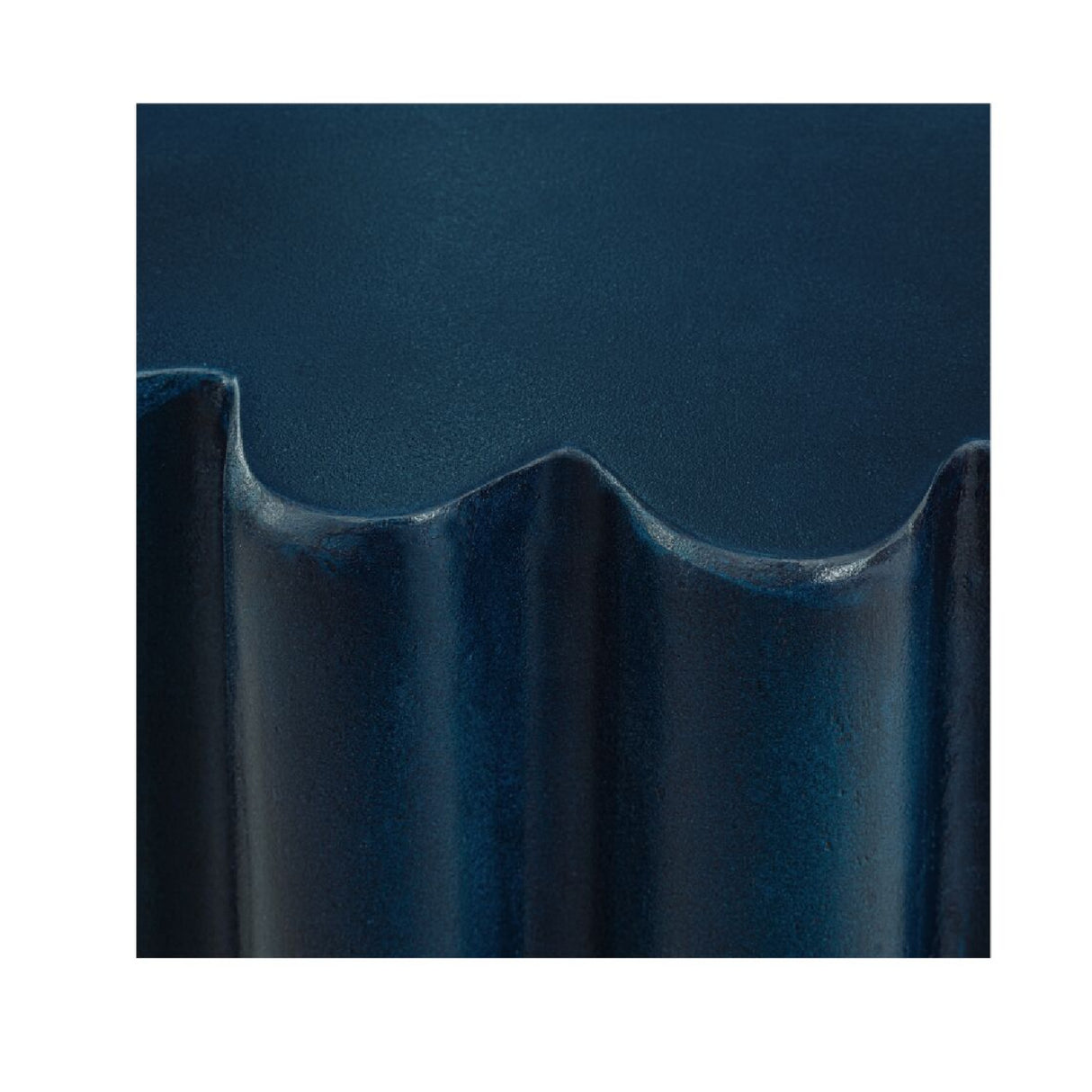 Modern European furniture - Scalloped Indoor/Outdoor Accent Table - www.oroa.com | Oroa.com