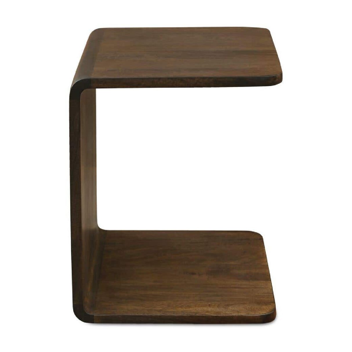 Modern European furniture - C-Shape Oak Side Table - www.oroa.com | Oroa.com