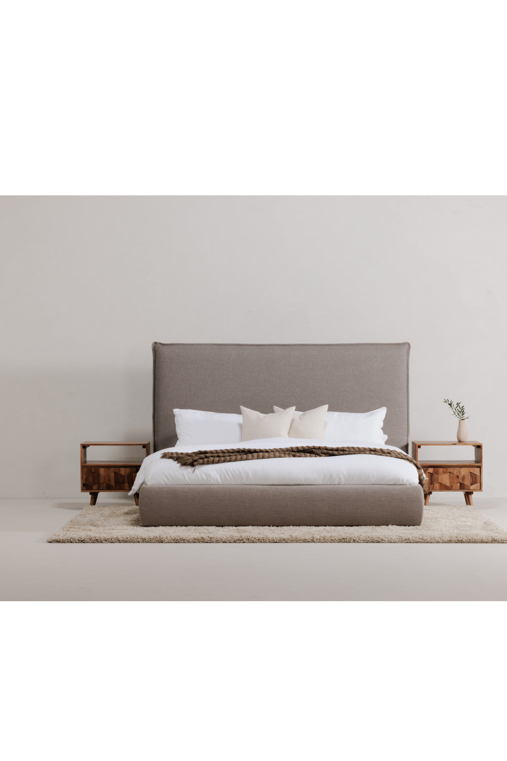 Modern European furniture - Natural Wood Nightstand - www.oroa.com | Oroa.com