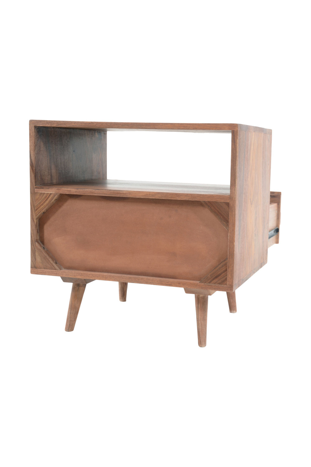 Modern European furniture - Natural Wood Nightstand - www.oroa.com | Oroa.com
