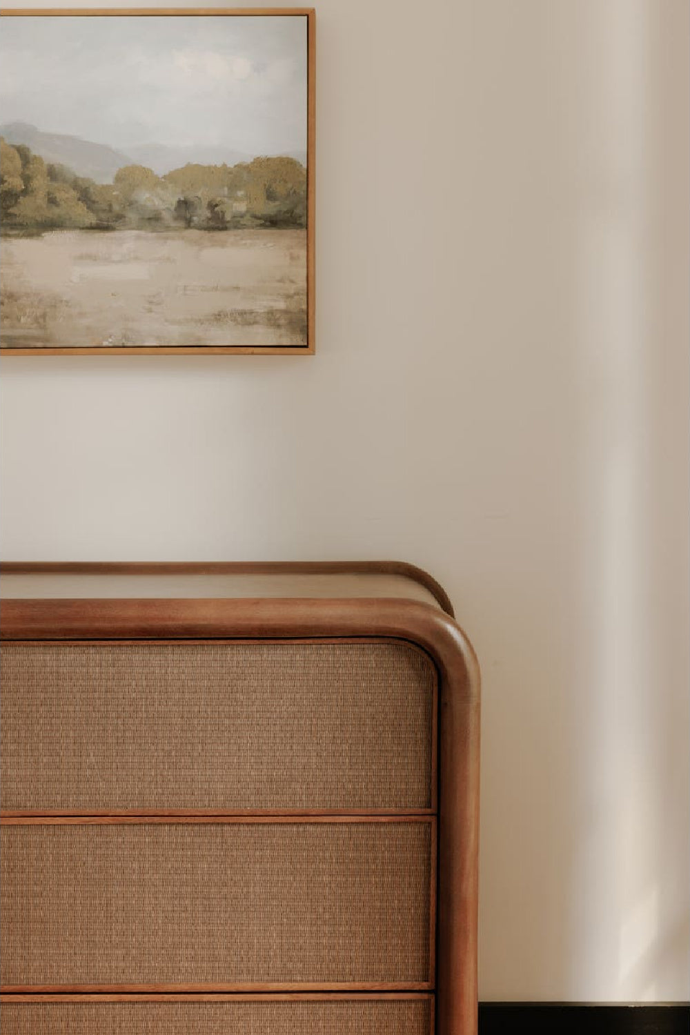Tatami Mat 3-Drawer Nightstand | Oroa.com