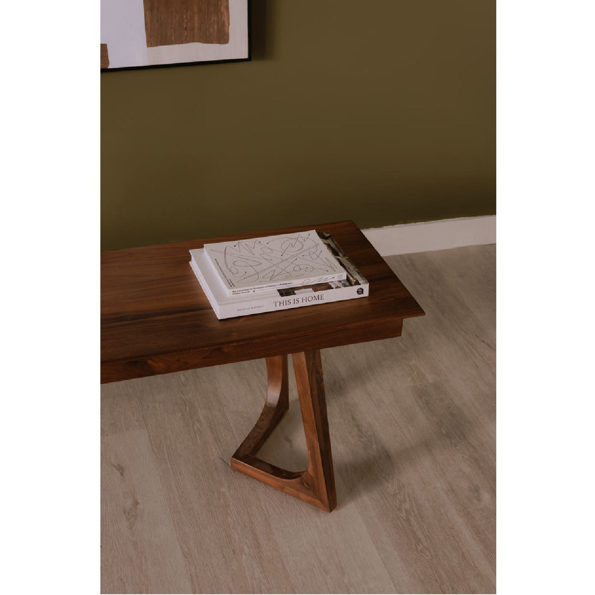 Modern European furniture - Solid Walnut Bench - www.oroa.com | Oroa.com