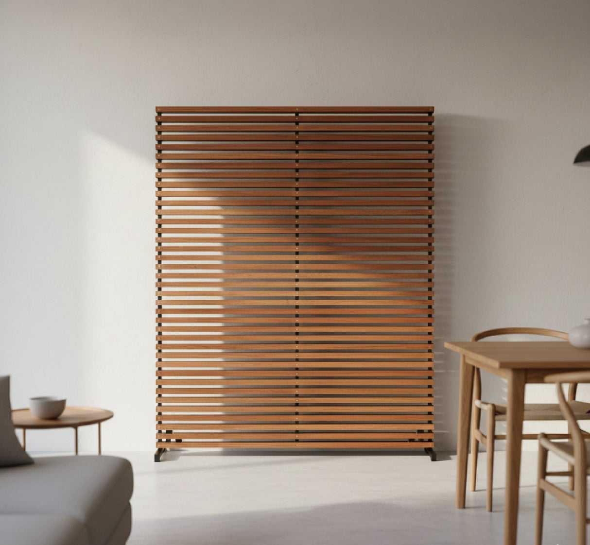 Modern European furniture - Wooden Slats Room Divider - www.oroa.com | Oroa.com