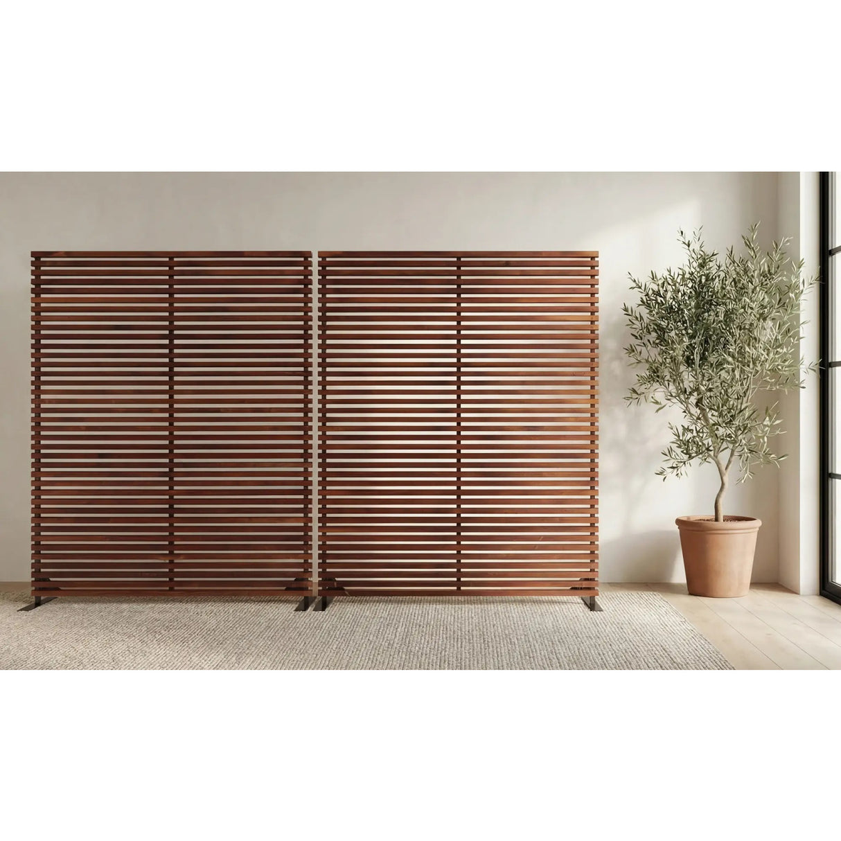 Modern European furniture - Mixed Hardwood Room Divider - www.oroa.com | Oroa.com