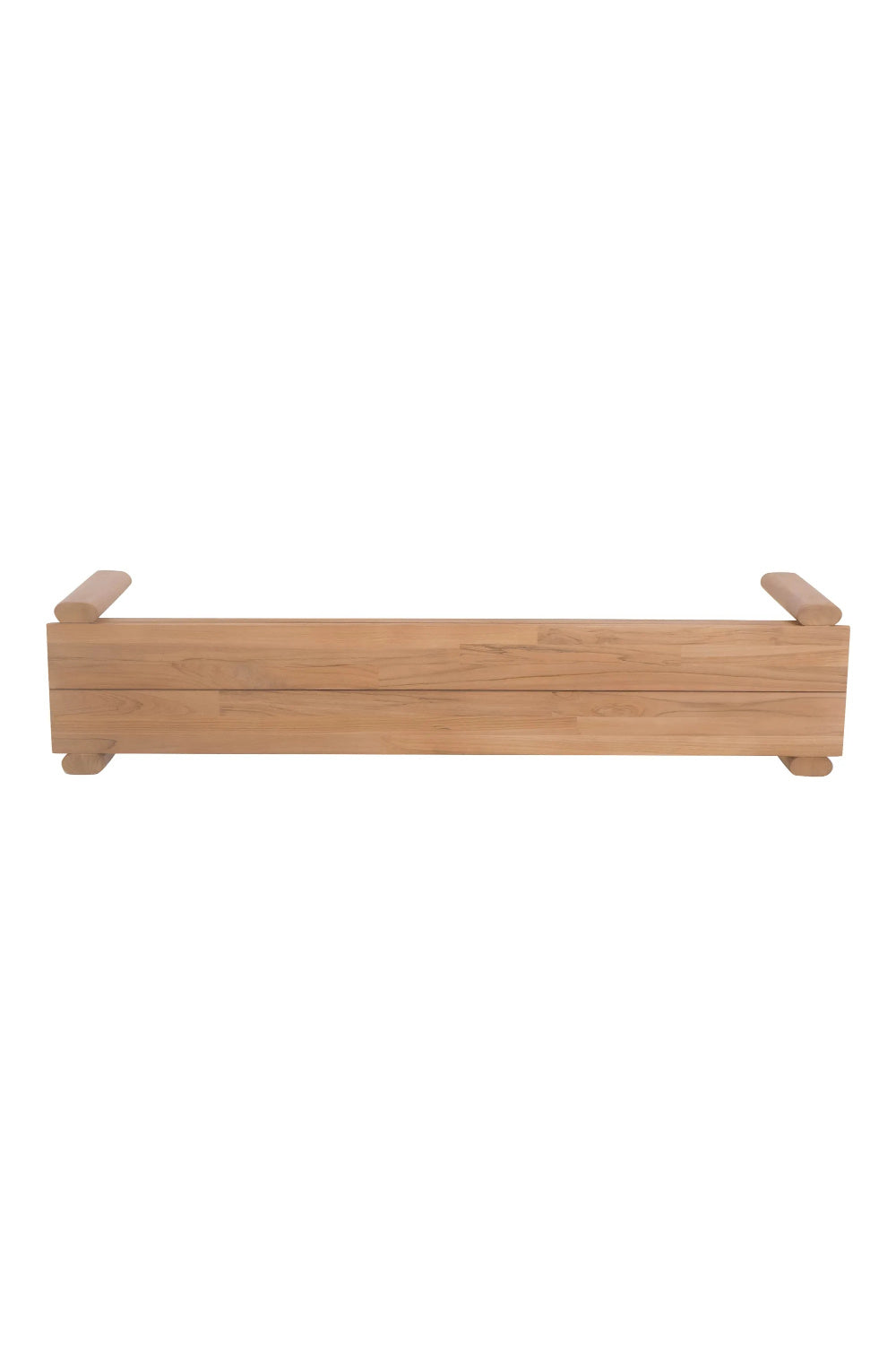 Modern European furniture - Natural Teak Outdoor Dining Bench - www.oroa.com | Oroa.com
