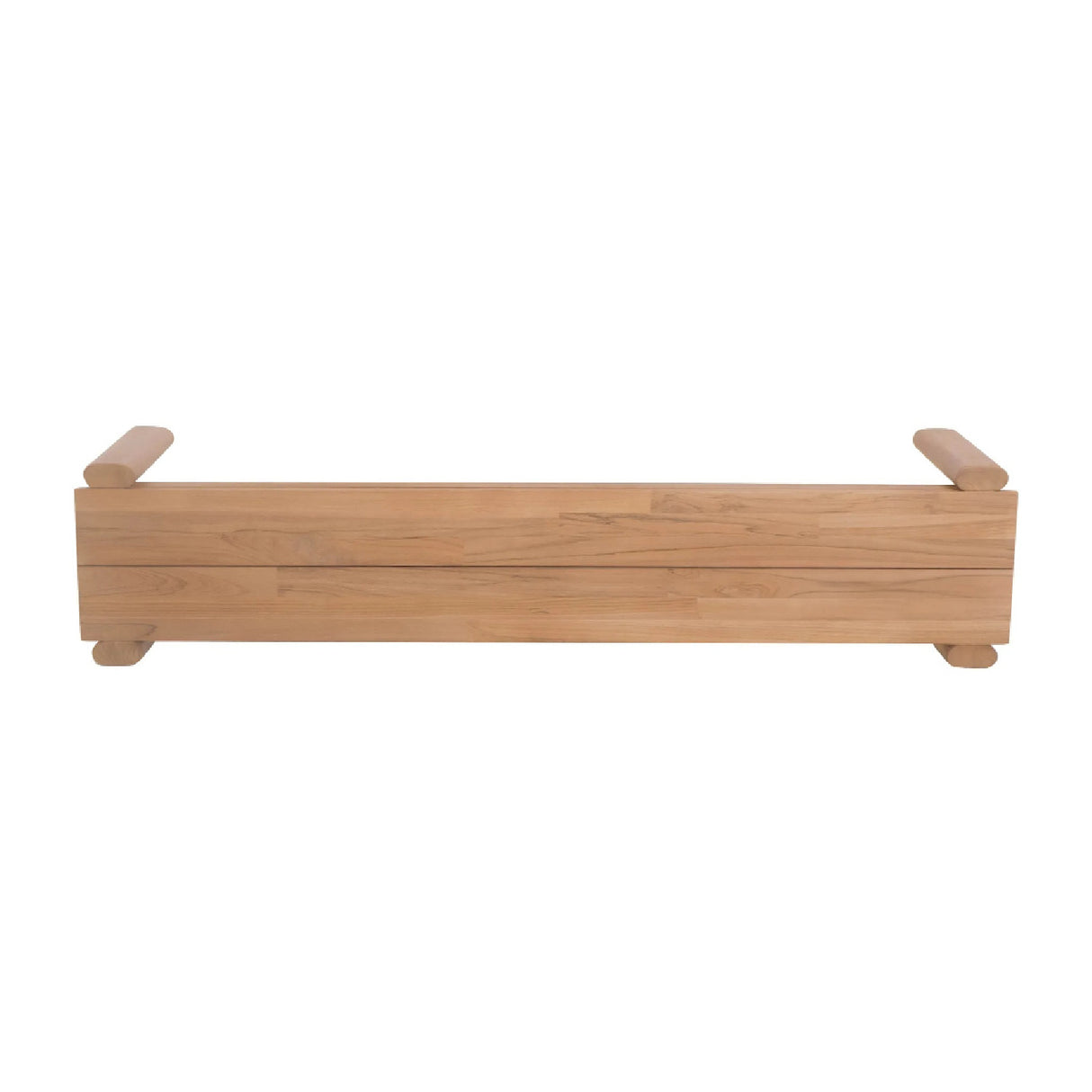 Modern European furniture - Natural Teak Outdoor Dining Bench - www.oroa.com | Oroa.com