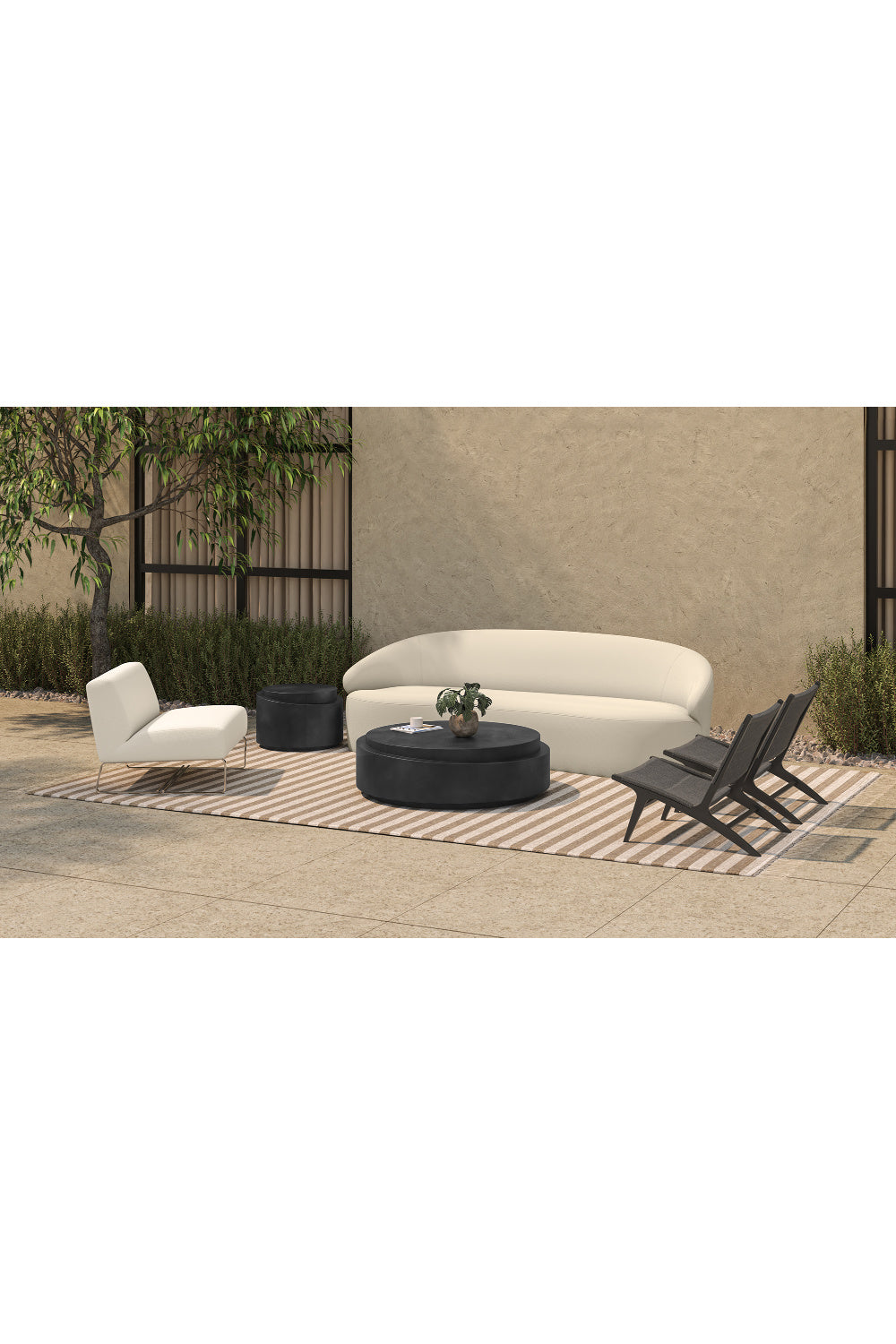 Wicker Outdoor Lounge Chair | Novi Living Palma | Oroa.com