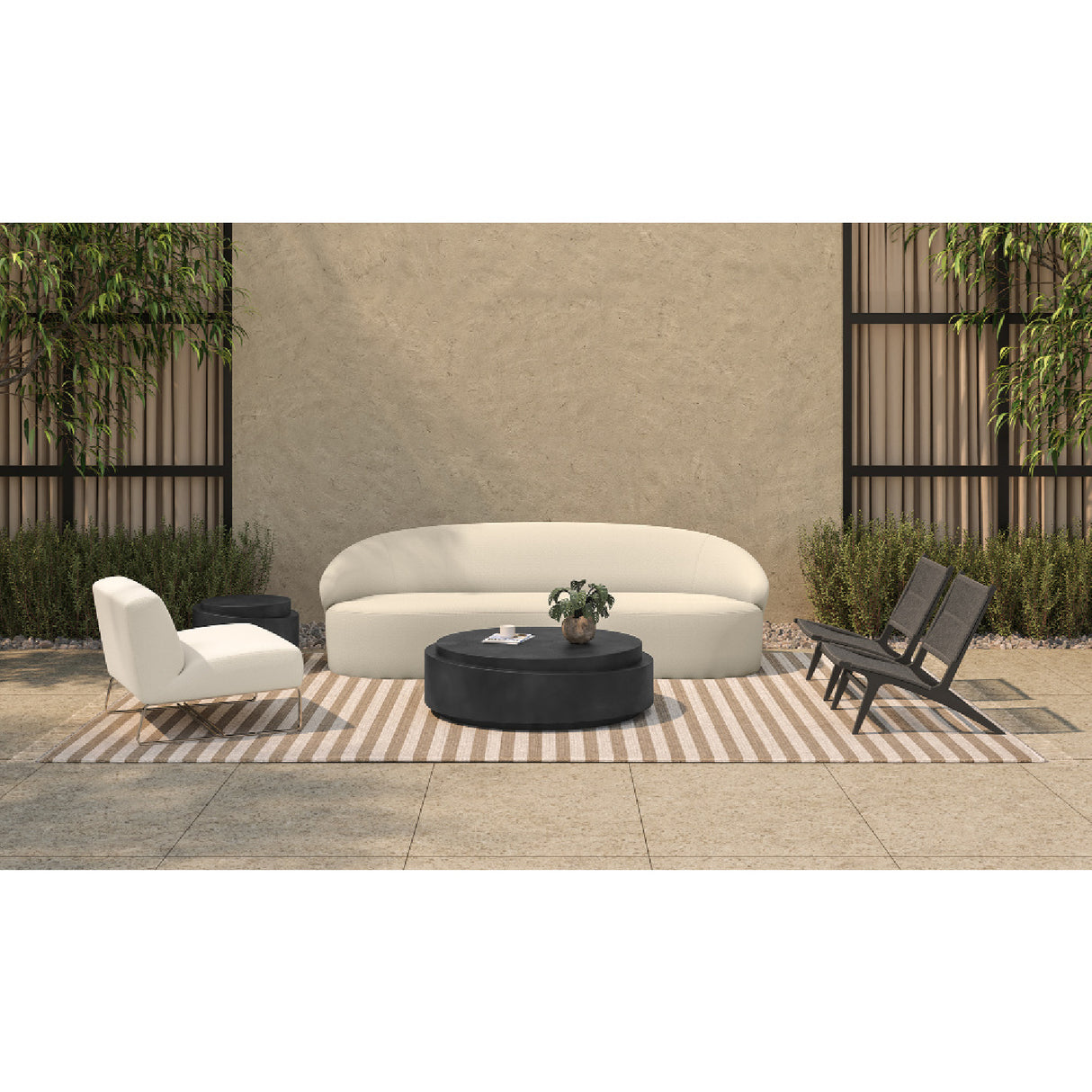 Modern European furniture - Wicker Outdoor Lounge Chair - www.oroa.com | Oroa.com