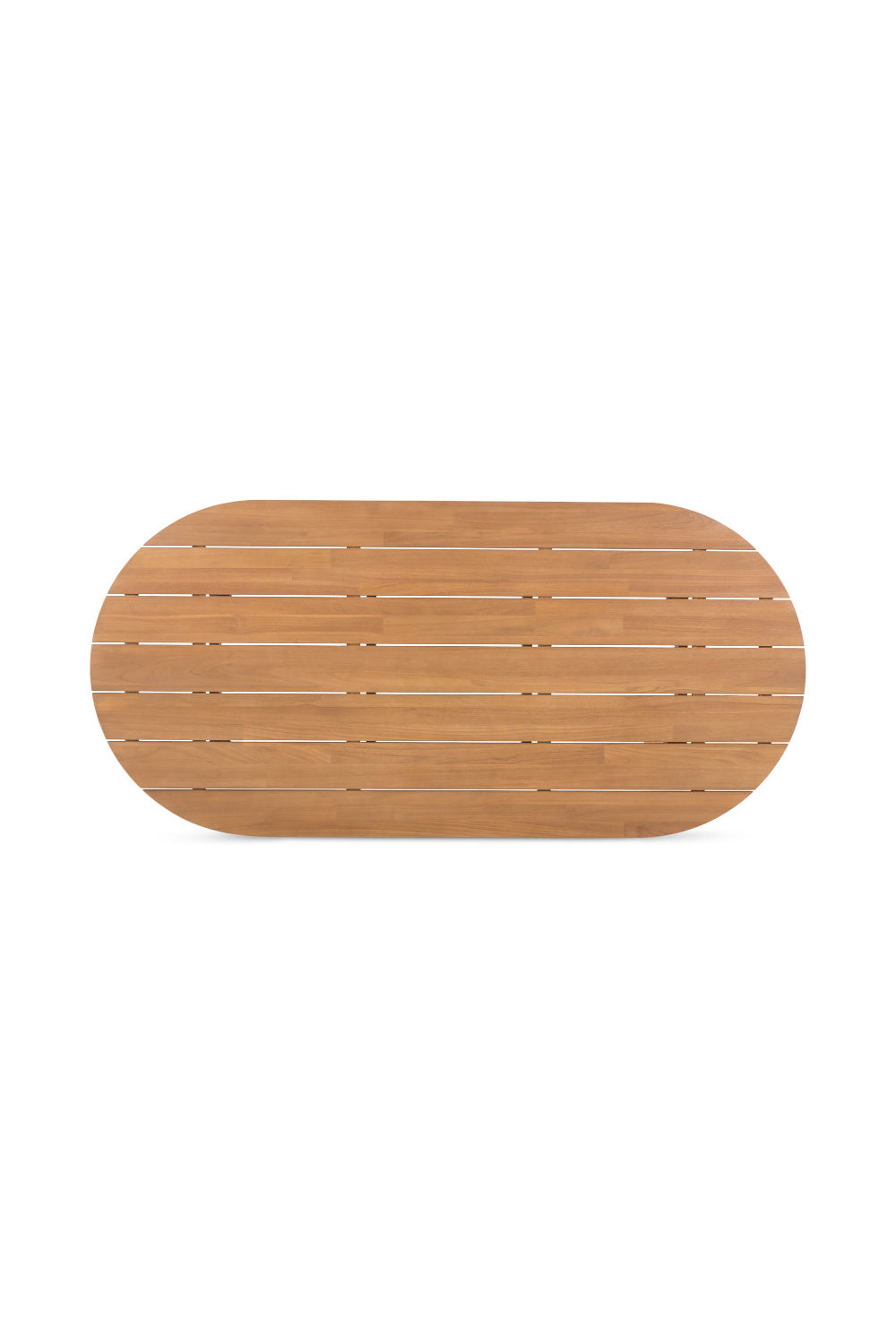 Modern European furniture - Slatted Teak Outdoor Dining Table - www.oroa.com | Oroa.com