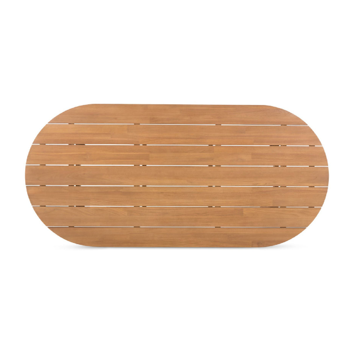 Modern European furniture - Slatted Teak Outdoor Dining Table - www.oroa.com | Oroa.com