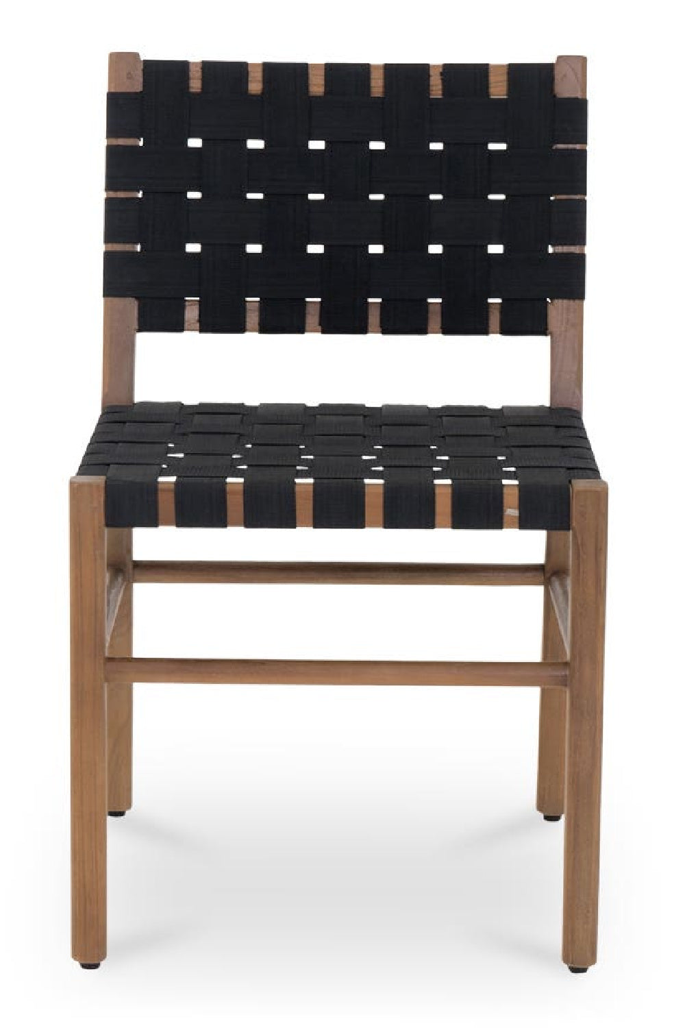 Modern European furniture - Black Woven Outdoor Dining Chair - www.oroa.com