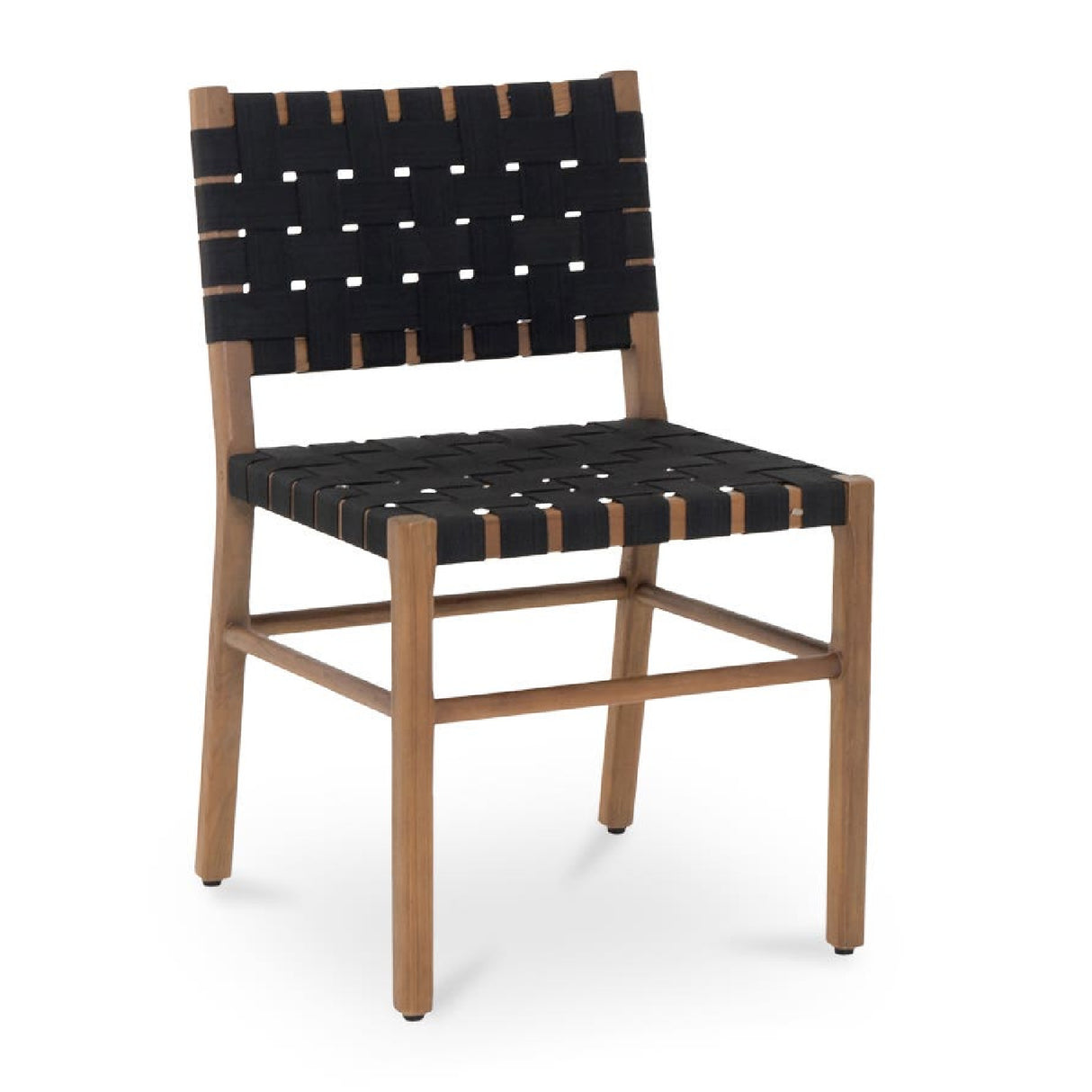 Modern European furniture - Black Woven Outdoor Dining Chair - www.oroa.com | Oroa.com