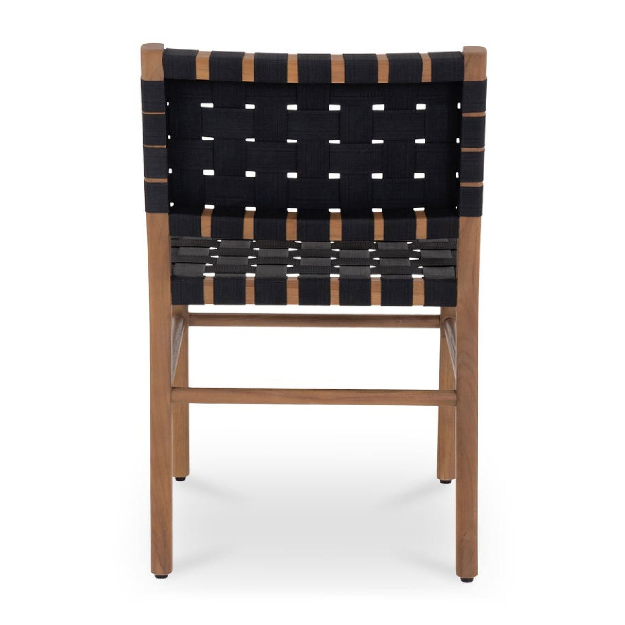 Modern European furniture - Black Woven Outdoor Dining Chair - www.oroa.com | Oroa.com