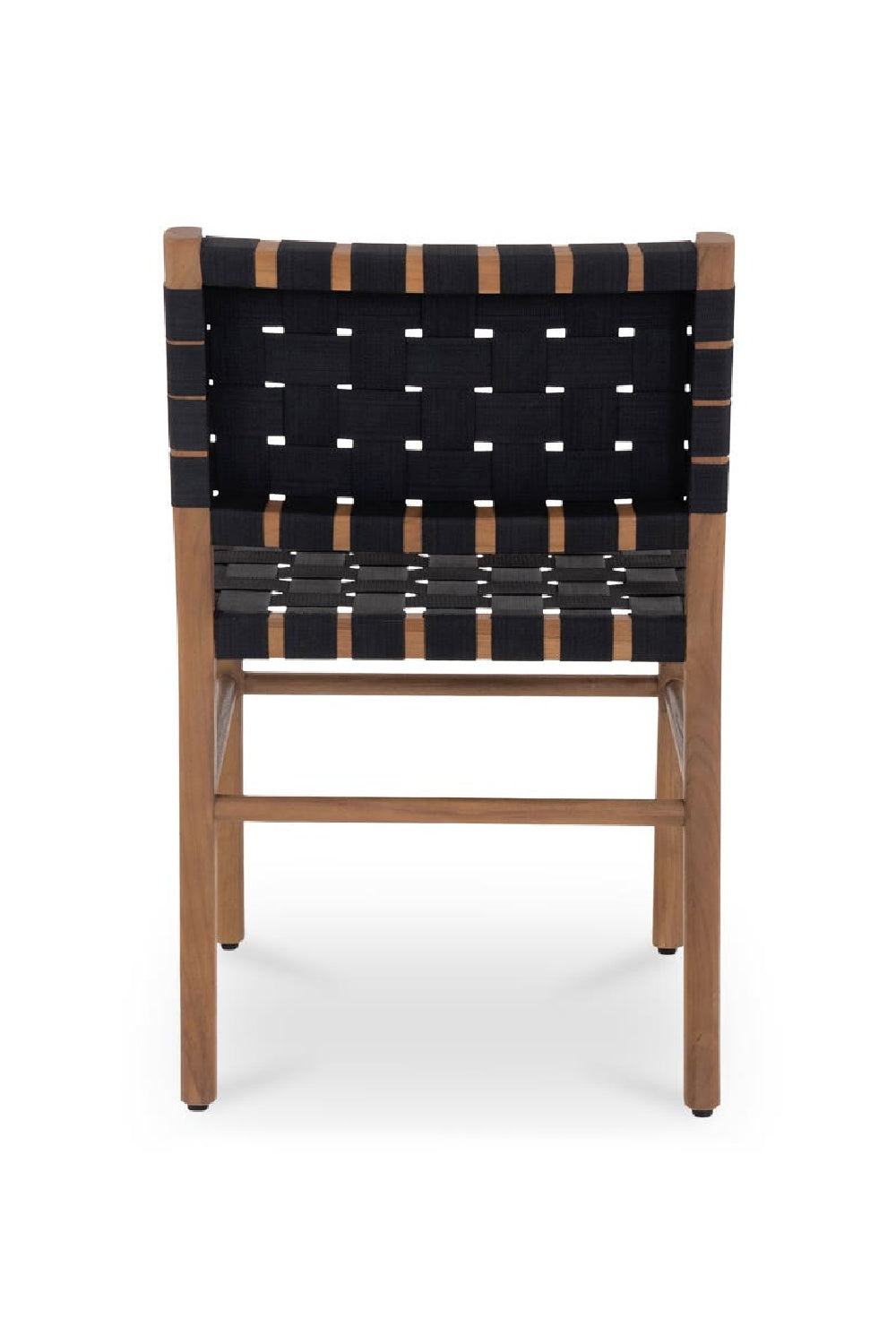 Modern European furniture - Black Woven Outdoor Dining Chair - www.oroa.com
